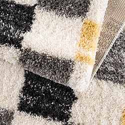 Shaggy rugs - Tellaro (grey-yellow)