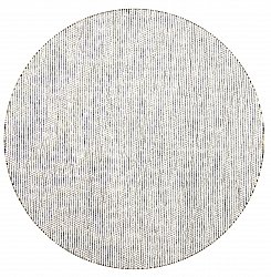 Round rug - Otago (black/white)