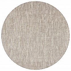 Round rug - Otago (brown)