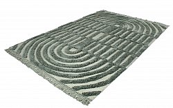 Wool rug - Rome (green)