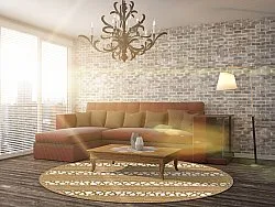 Round rug - Levie (beige)