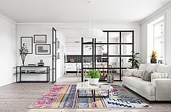 Wilton rug - Lemons (multi)