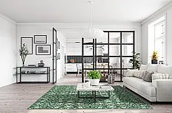 Indoor/Outdoor rug - Brussels Ocean (green)