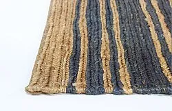 Jute rug - Kayes (jute/blue)
