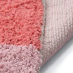 Shaggy rugs - Amira Natural Cotton Shaggy (pink)