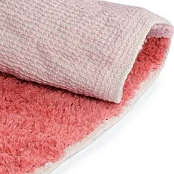 Shaggy rugs - Amira Natural Cotton Shaggy (pink)