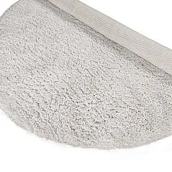 Round rug - Combarro Solid Cotton Shaggy (cream)