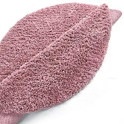 Round rug - Combarro Solid Cotton Shaggy (light pink)