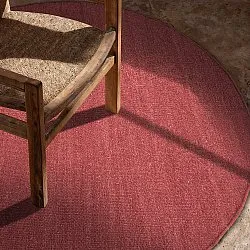 Round rug - Hamilton (deep red)