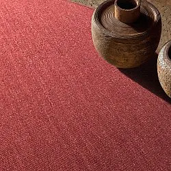 Round rug - Hamilton (deep red)
