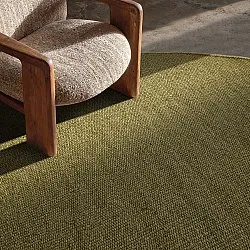 Round rug - Hamilton (moss green)