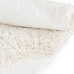 Round rug - Sivota Natural Cotton Shaggy (off-white)