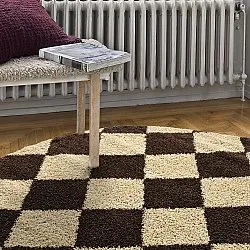 Round rugs - Albi (brown/beige)