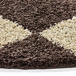Round rugs - Albi (brown/beige)