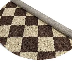 Round rugs - Albi (brown/beige)