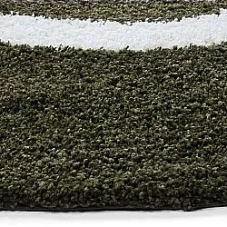 Round rugs - Alsace (green/white/orange)