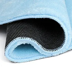 Round rugs - Aranga Super Soft Fur (light blue)