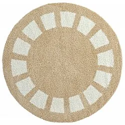 Round rugs - Asilah (beige/white)