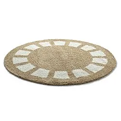 Round rugs - Asilah (beige/white)