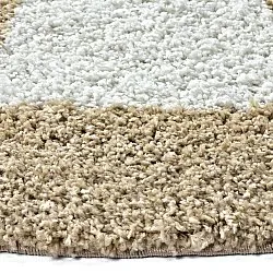 Round rugs - Asilah (beige/white)