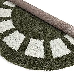 Round rugs - Asilah (green/white)