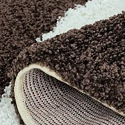 Round rugs - Chiniot (brown/beige/white)
