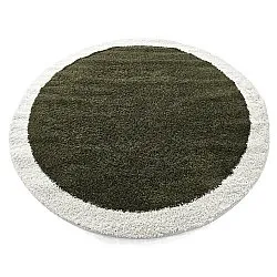 Round rugs - Conques (green/white)