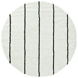 Round rugs - Eze (white/black)