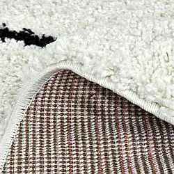 Round rugs - Eze (white/black)