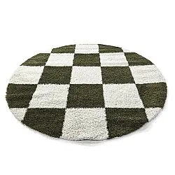 Round rugs - Gordes (green/white)
