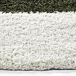 Round rugs - Gordes (green/white)