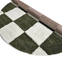 Round rugs - Gordes (green/white)