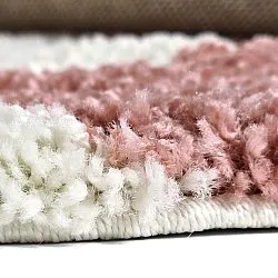 Round rugs - Gordes (pink/white)