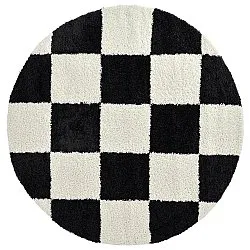 Round rugs - Gordes (black/white)
