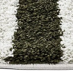 Round rugs - Imilchil (white/green)