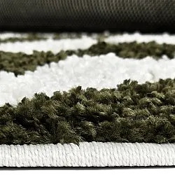 Round rugs - Imilchil (white/green)