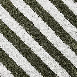 Round rugs - Imilchil (white/green)