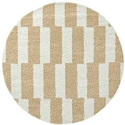 Round rugs - Tamri (beige/white)