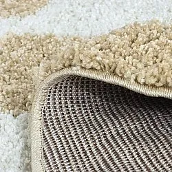 Round rugs - Tamri (beige/white)