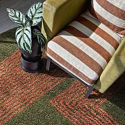Round rugs - Zagora (green/orange)