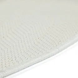 Round Children's Rug - Kind Bear (cream)