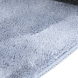 Round rugs - Aranga Super Soft Fur (steel blue)