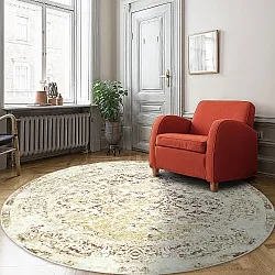 Round rug - Denizli (beige)