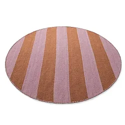 Round rug - Garine (orange/pink)