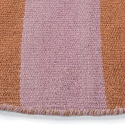 Round rug - Garine (orange/pink)