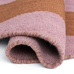 Round rug - Garine (orange/pink)