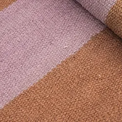 Round rug - Garine (orange/pink)