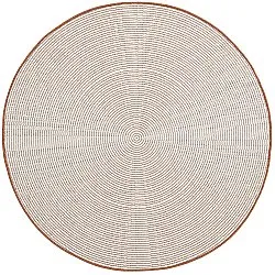 Round rug - Indoor/Outdoor Arlo (orange)