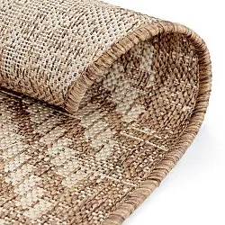 Round rug - Indoor/Outdoor Donora (brown)