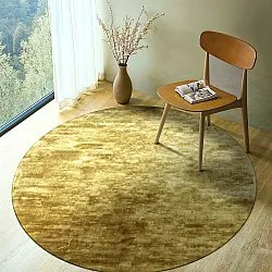 Round rug - Jodhpur Special Luxury Edition (gold)